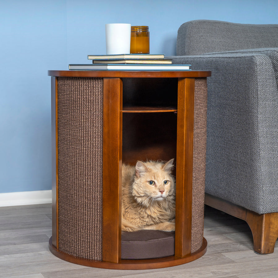 Purrrrfect End Table from The Refined Feline