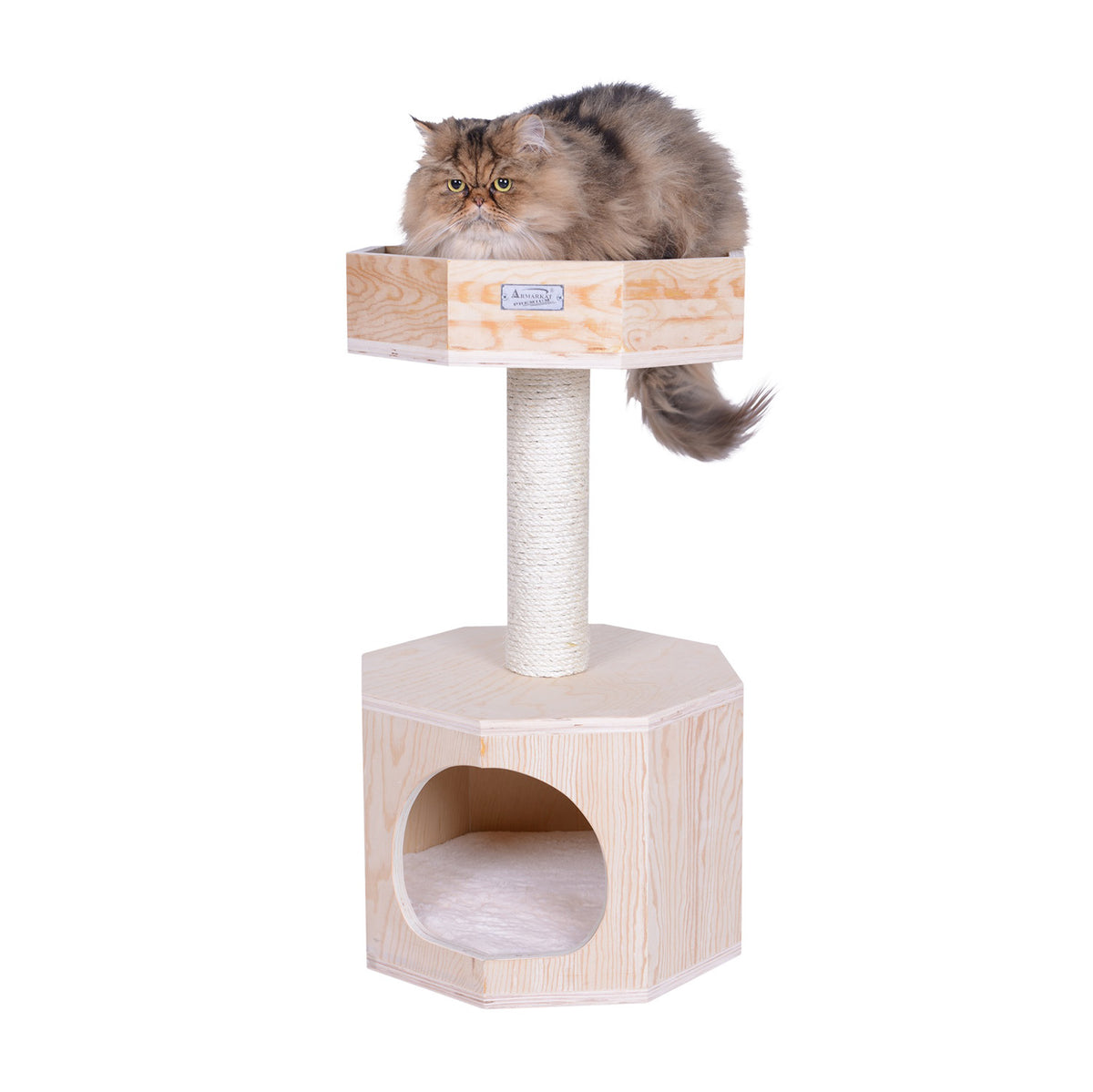 29" Single-platform Premium Wood Cat Tree from Armarkat