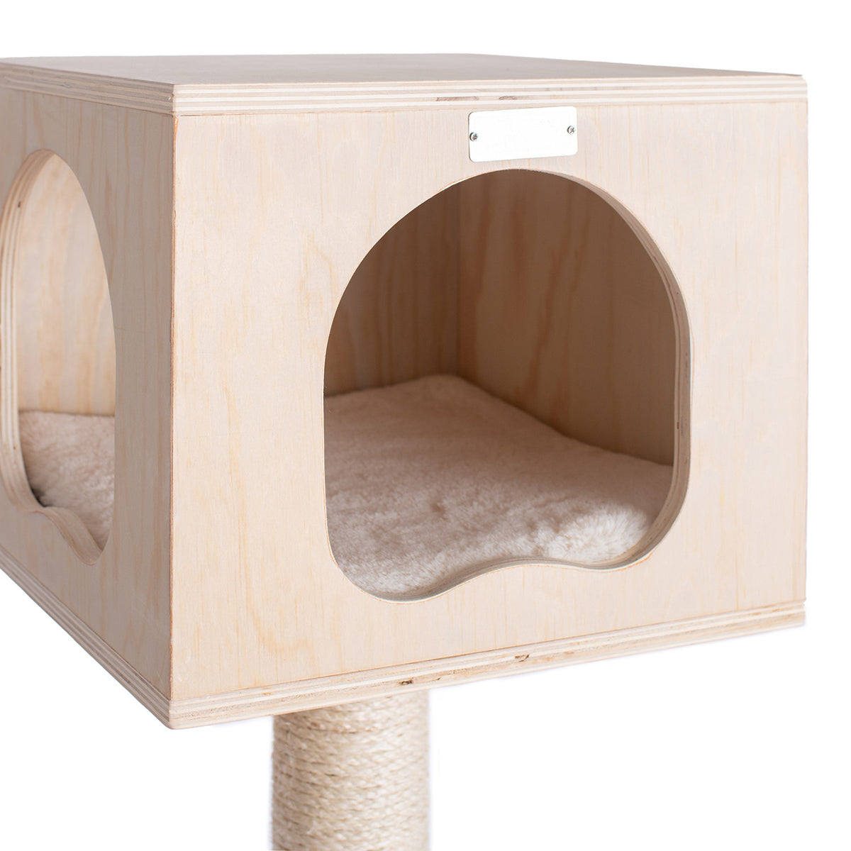 50" Multi-platform Premium Wood Cat Tree from Armarkat