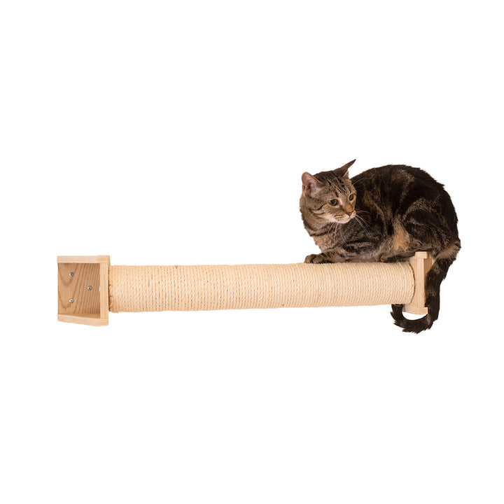 Wall-mounted Sisal Cat Scratcher & Climber from Armarkat