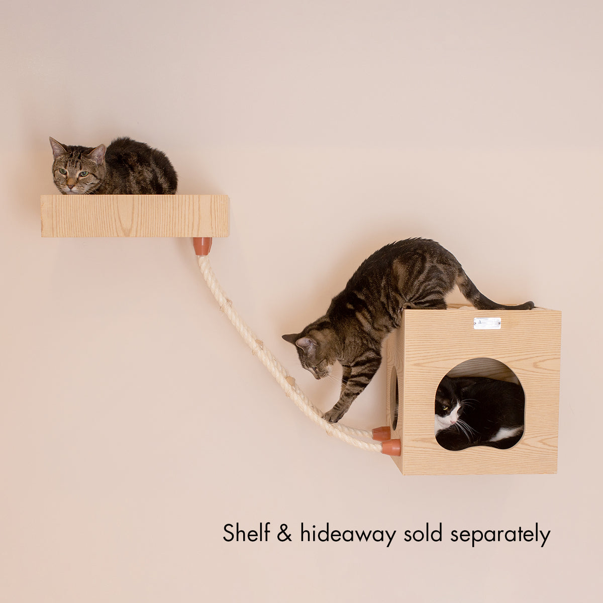 Rope Cat Ladder for Use with Armarkat Catification Sets