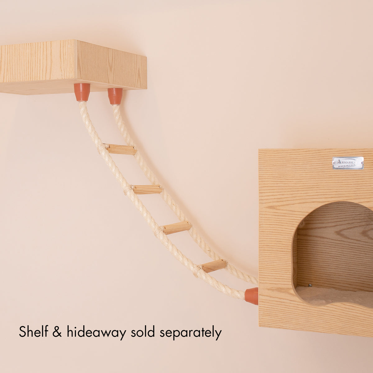 Rope Cat Ladder for Use with Armarkat Catification Sets