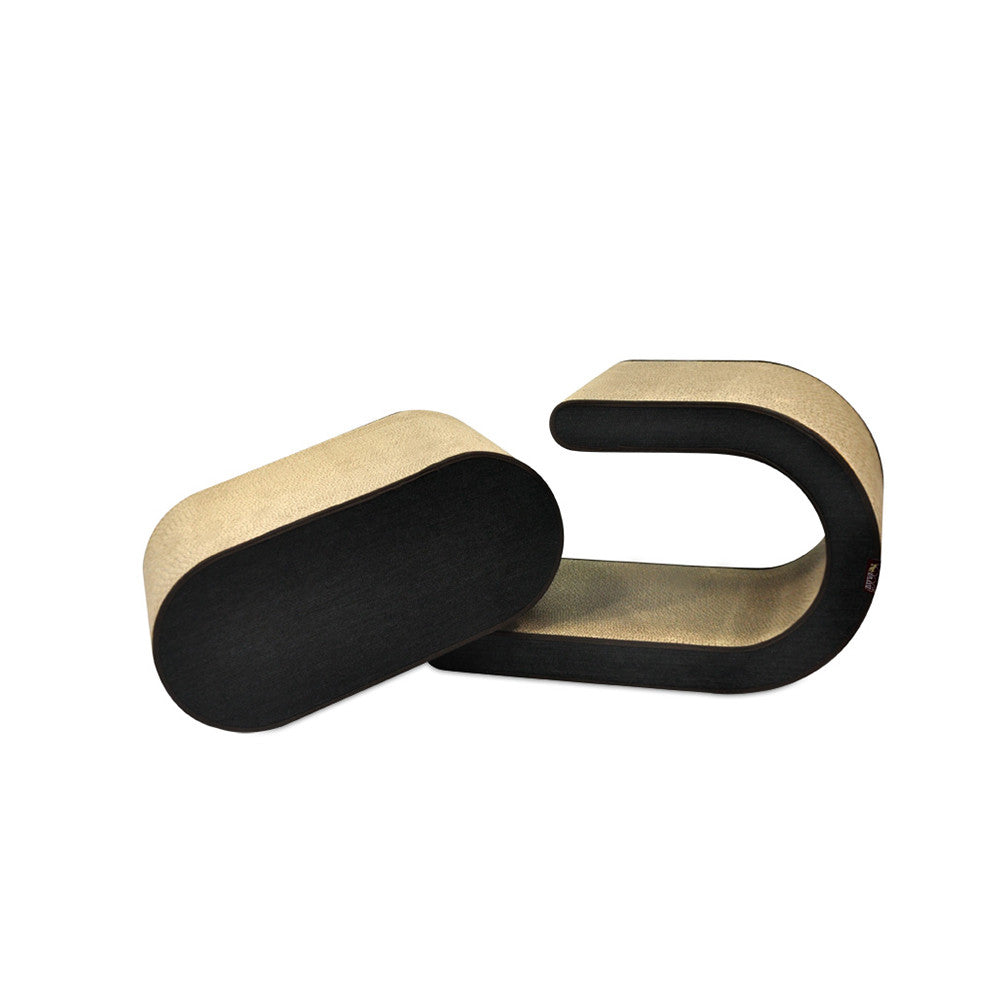 Arty 2-Piece Designer Cat Scratcher from Pet Play