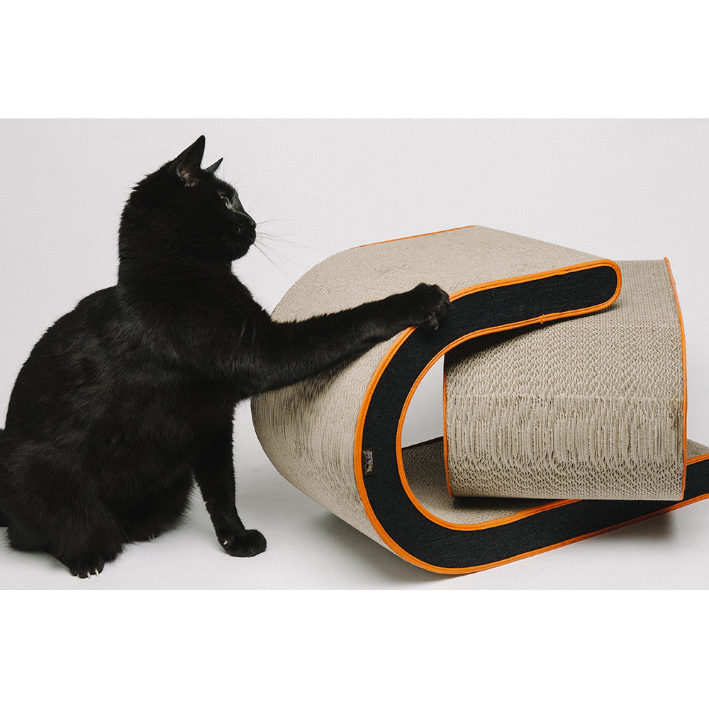 Arty 2-Piece Designer Cat Scratcher from Pet Play