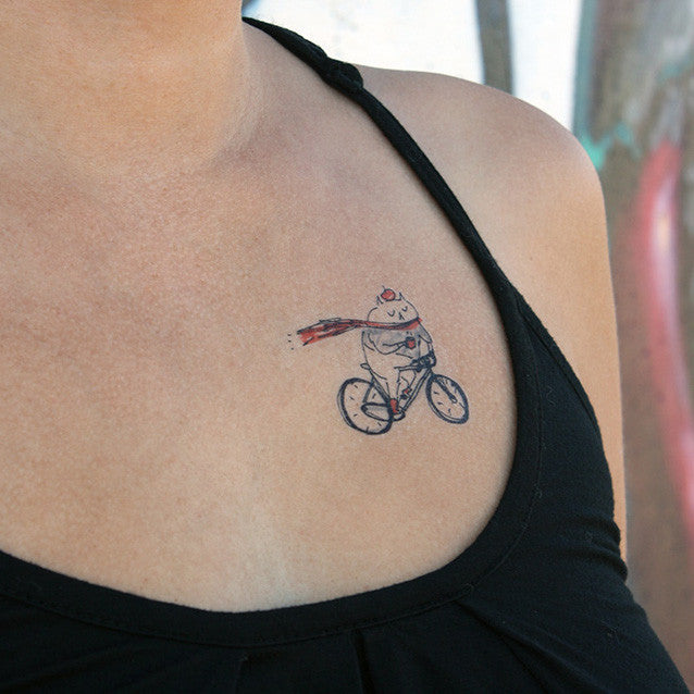 Tattoo uploaded by Claudia Fedorovici • Small bike tattoo #linework #tattoo  #biketattoo #wristtattoo #smalltattoo • Tattoodo