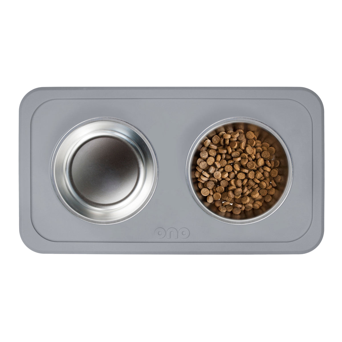 Ono Good Bowl (Double) :: Feeding Bowl & Silicone Mat