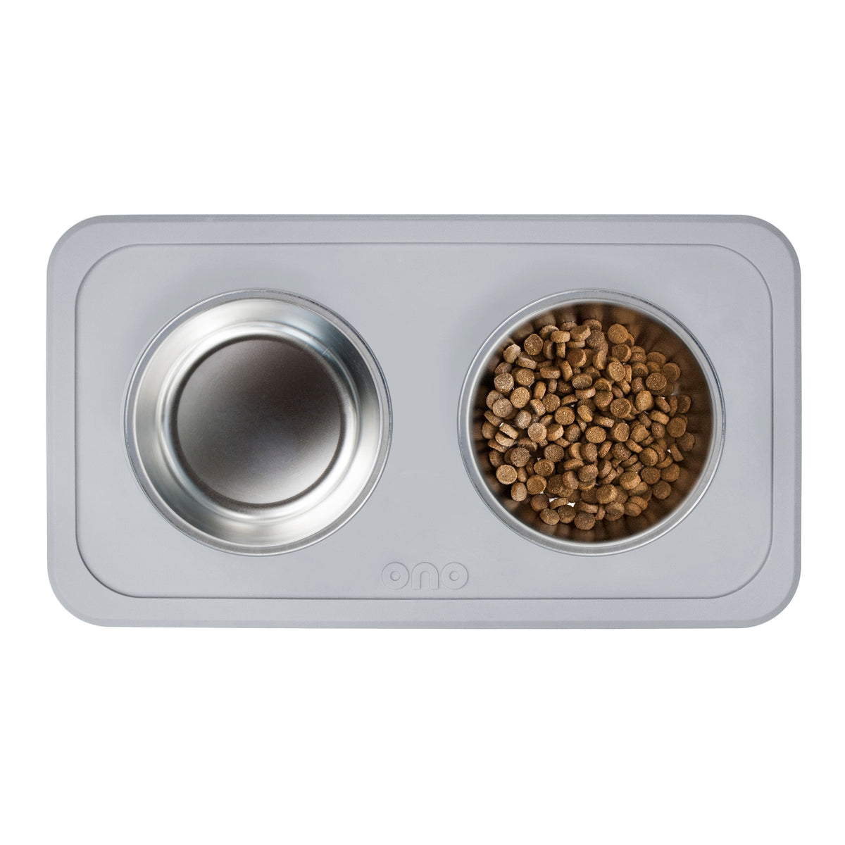 Ono Good Bowl (Double) :: Feeding Bowl & Silicone Mat