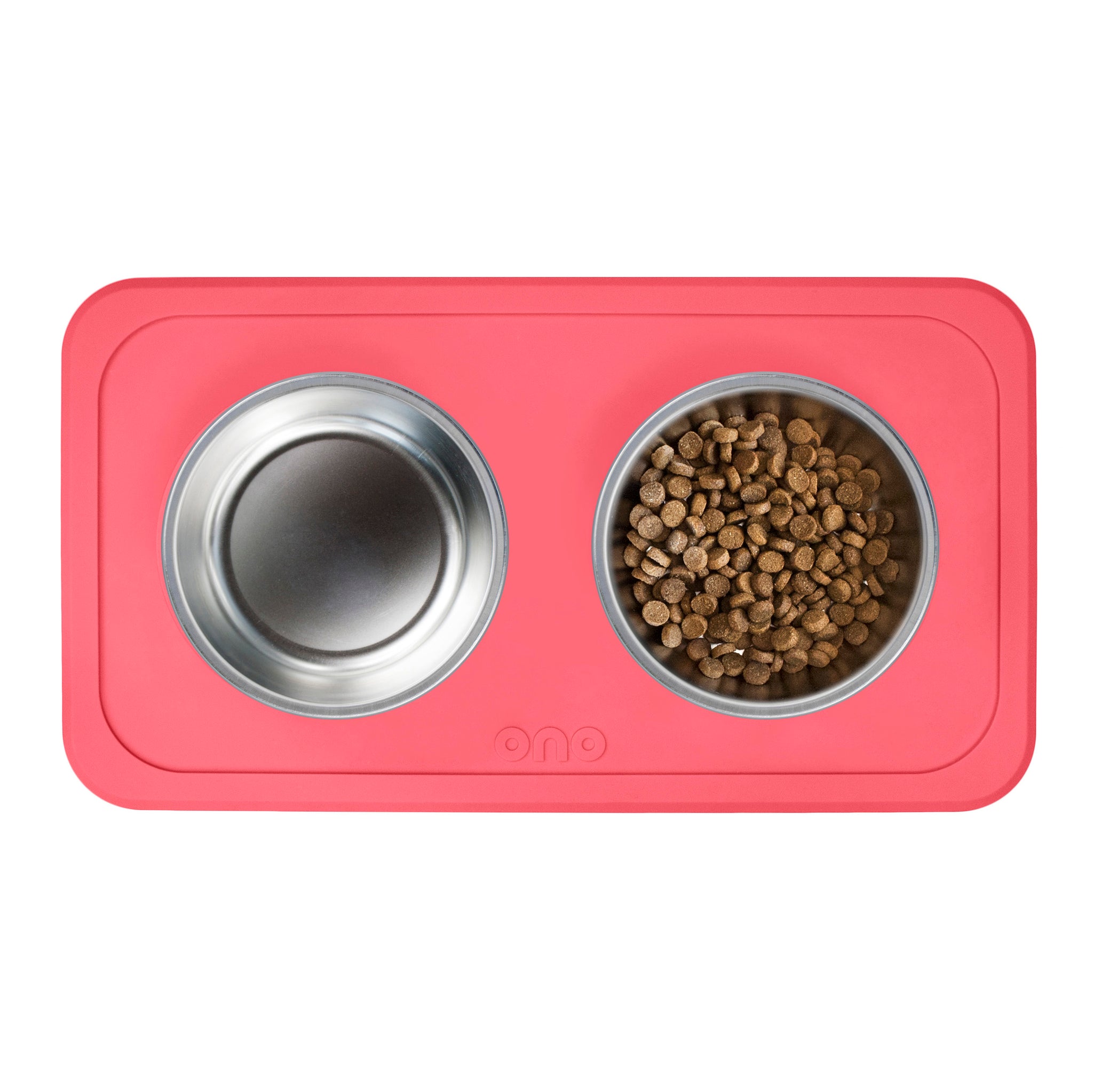 Ono Pet Bowls / Non-Skid, All-in-One Silicone Pet Bowls & Placemats