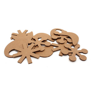 Eco Flyers - Eco-friendly Cardboard Cat Toys (Package of 12 Toys)