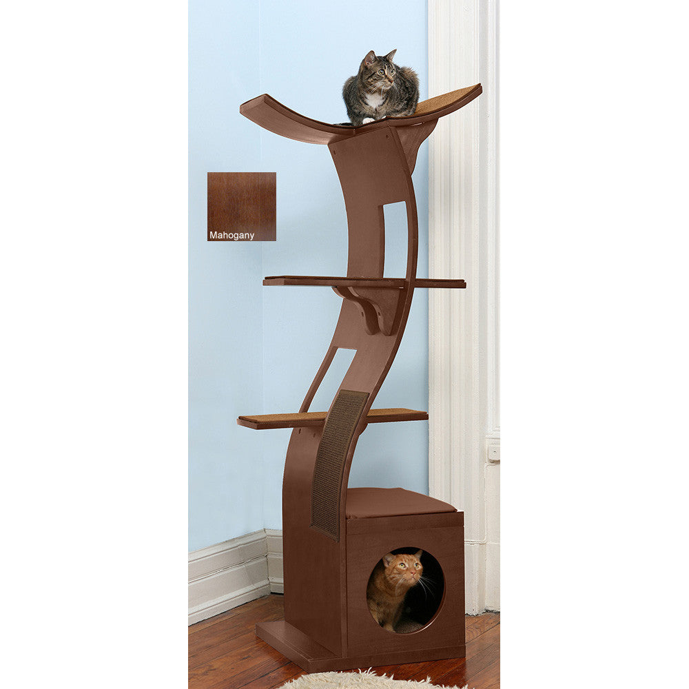 Lotus Cat Tower from The Refined Feline