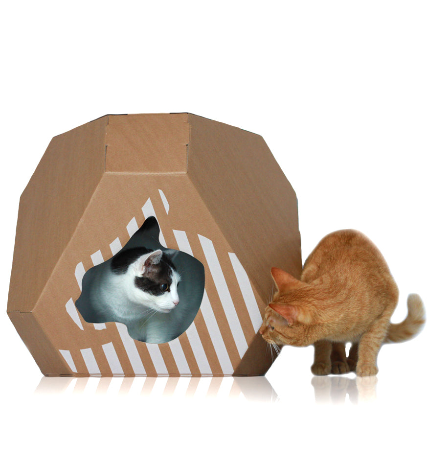 MIA Cat House with MATA Scratcher from MyKotty