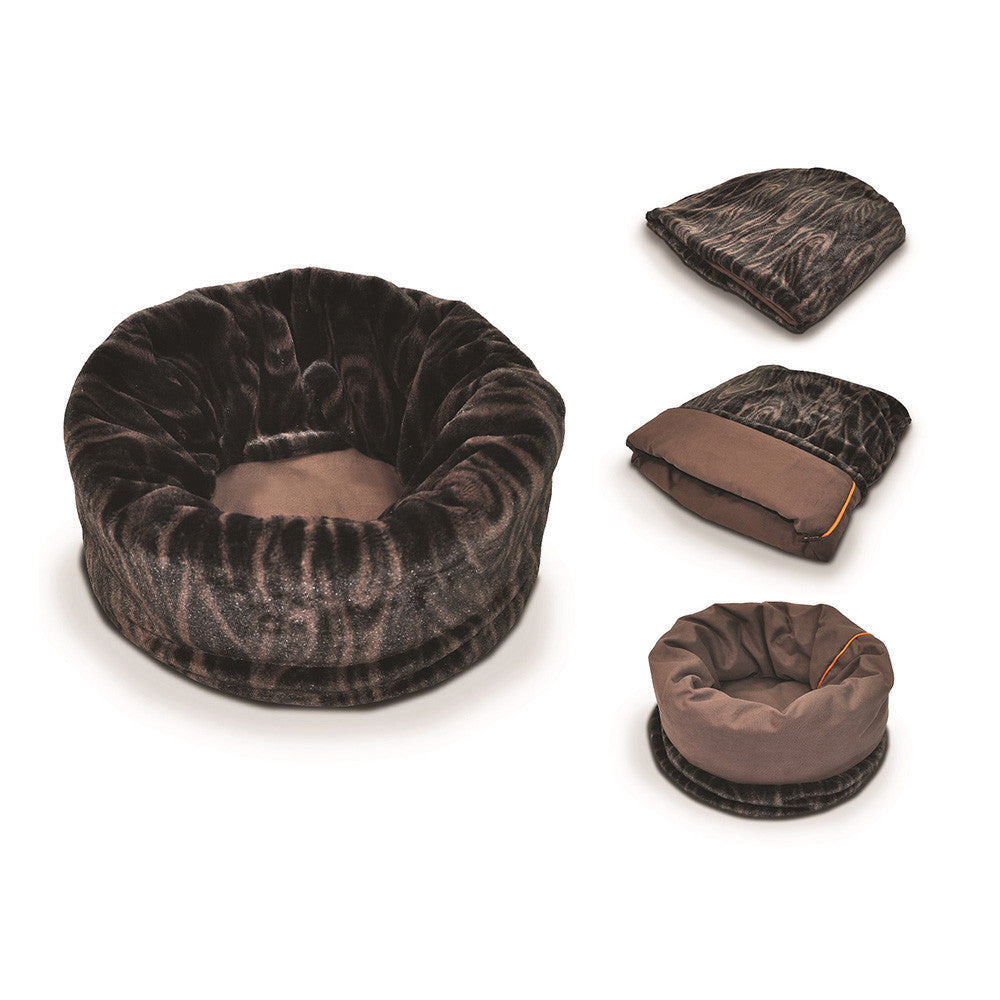Snuggle Bed Convertible Cat Bed from Pet Play