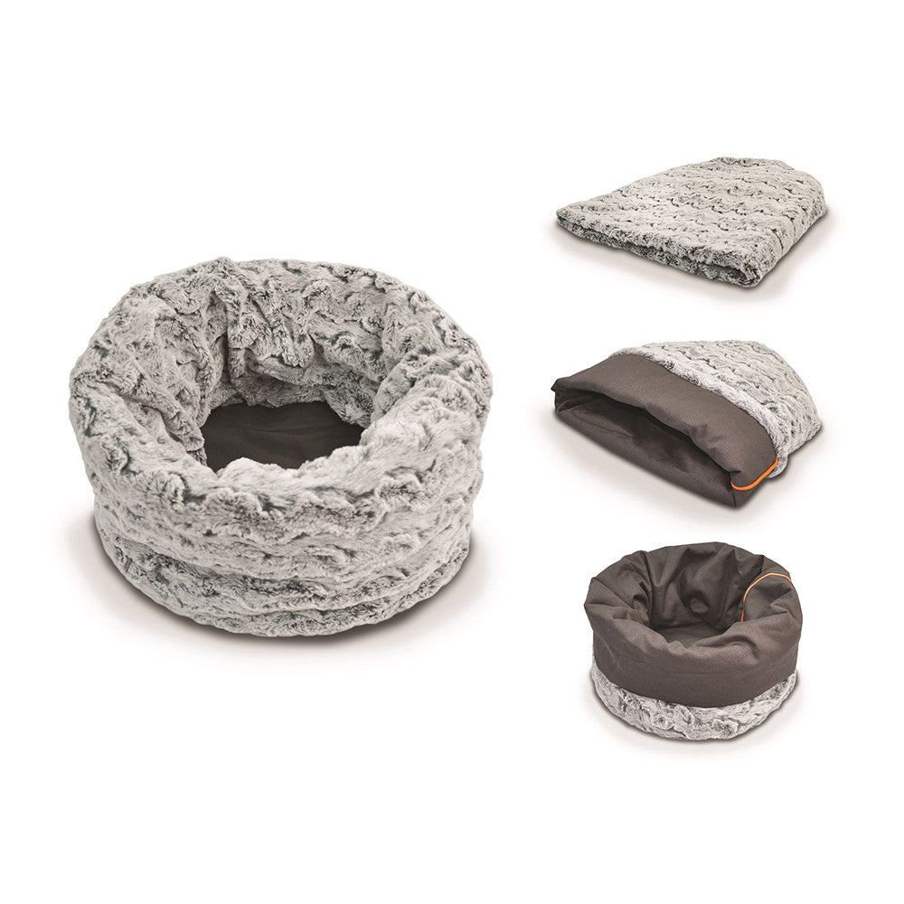 Snuggle Bed Convertible Cat Bed from Pet Play