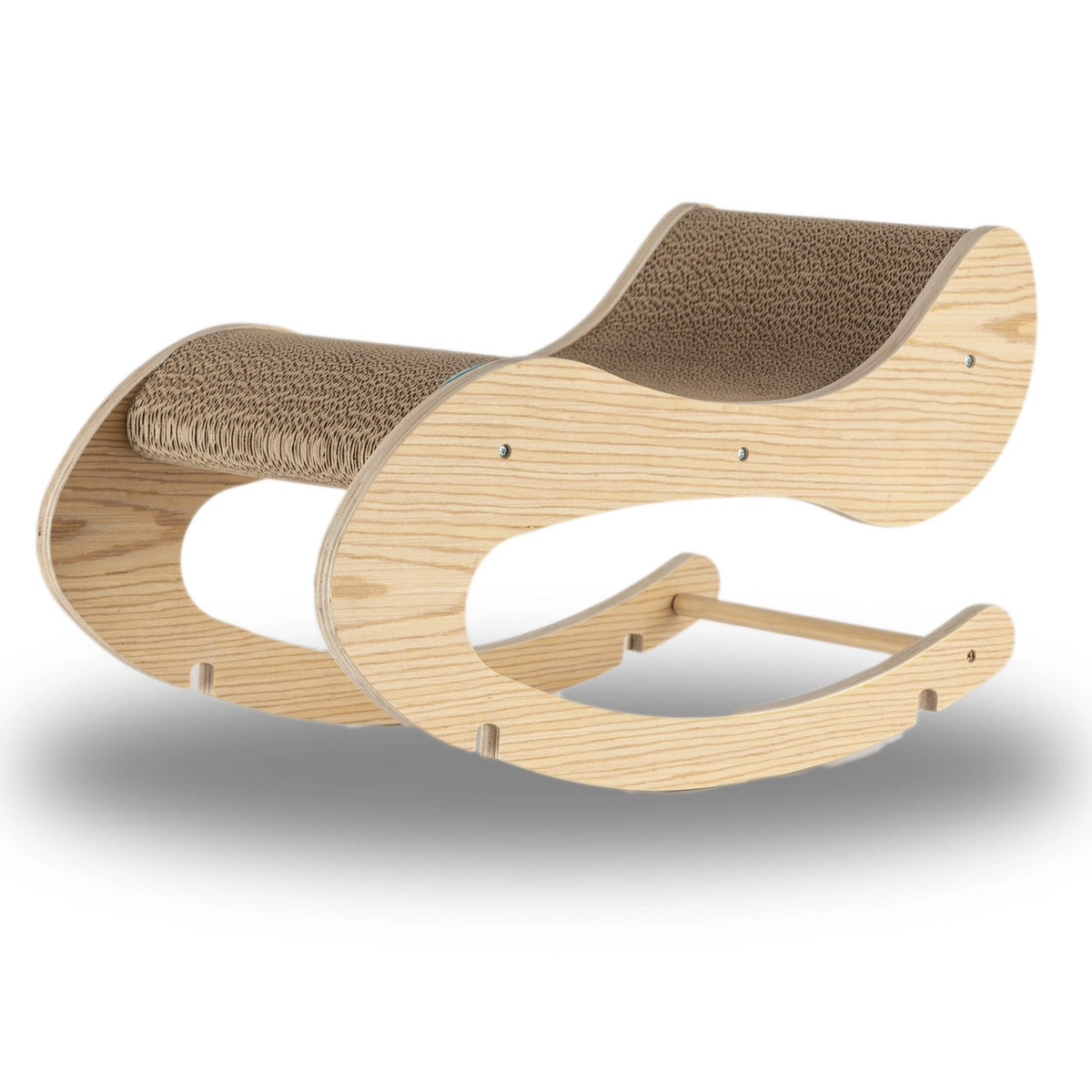 Wooden Cat Rocking Chair & Scratcher from Armarkat
