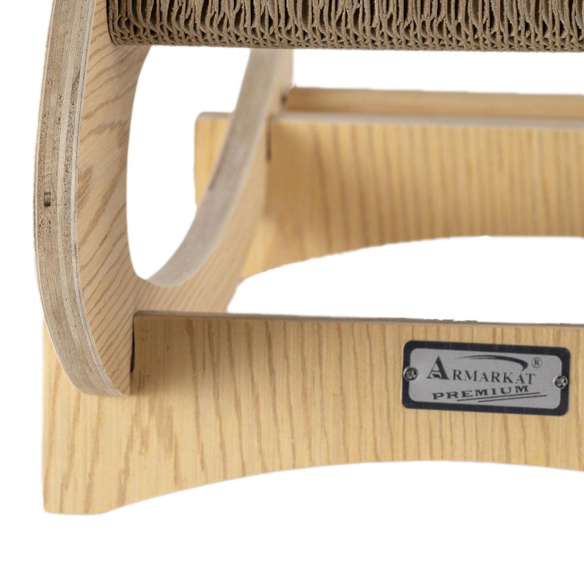 Wooden Cat Rocking Chair & Scratcher from Armarkat