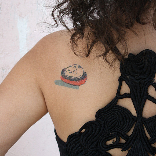 Cattoo Design Temporary Tattoos for Cat Lovers
