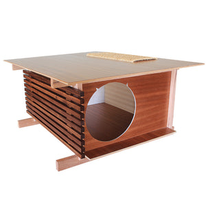 Post and Beam Cat House from Davies Decor